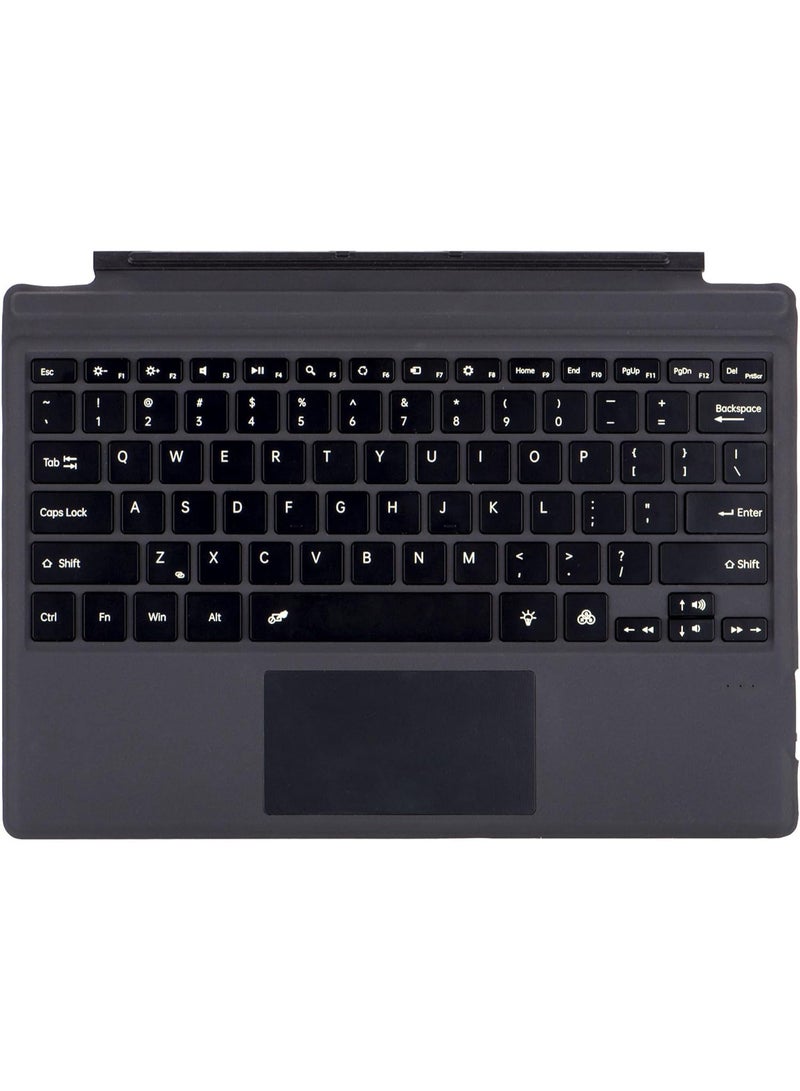 ype Cover for Microsoft Surface Pro 7+ / Pro 7/6 / 5/4 / 3, 12.3 inch, Ultra-Slim Tablet Keyboard with Multi Touchpad (Black) - Image 1