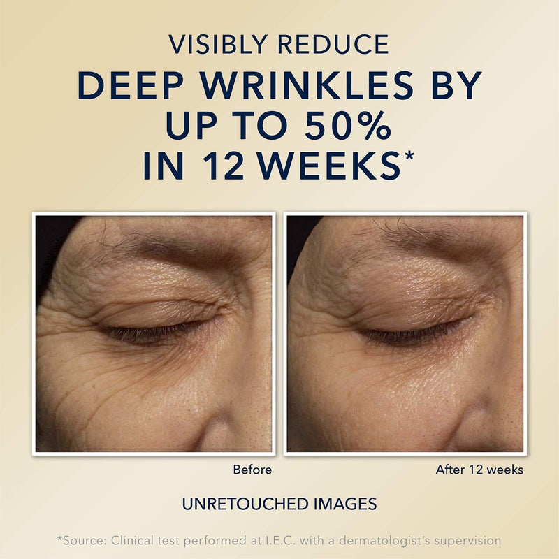 RoC Retinol Correxion Deep Wrinkle Anti-Aging Night Cream, Daily Face Moisturizer with Shea Butter, Glycolic Acid and Squalane, Skin Care Treatment, Mini 0.5 Ounces (Packaging May Vary) - Image 3