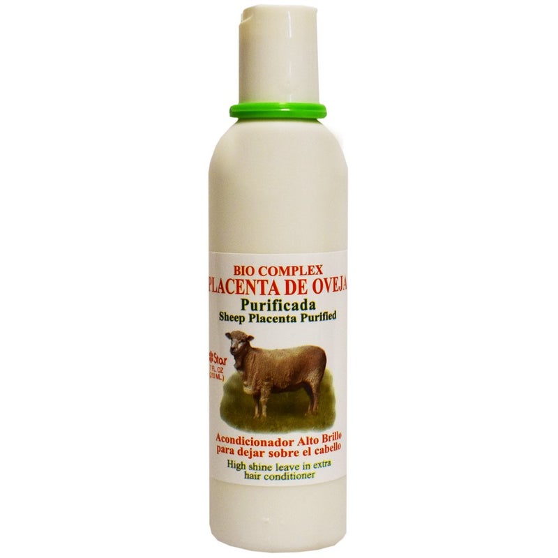 Star Dominican Hair Product Placenta de Ovejo Sheep Placenta 7oz by Bio Complex