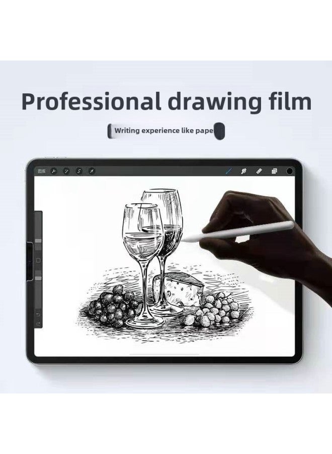 For Samsung Tablet S8ultra Handwriting Film S10Plus TAB A9 Paper Film S6Lite Film S9FE-Color:Paper-like Film 【bare Film】-Size:TAB S7Plus/T970 12.4-inch - Image 4