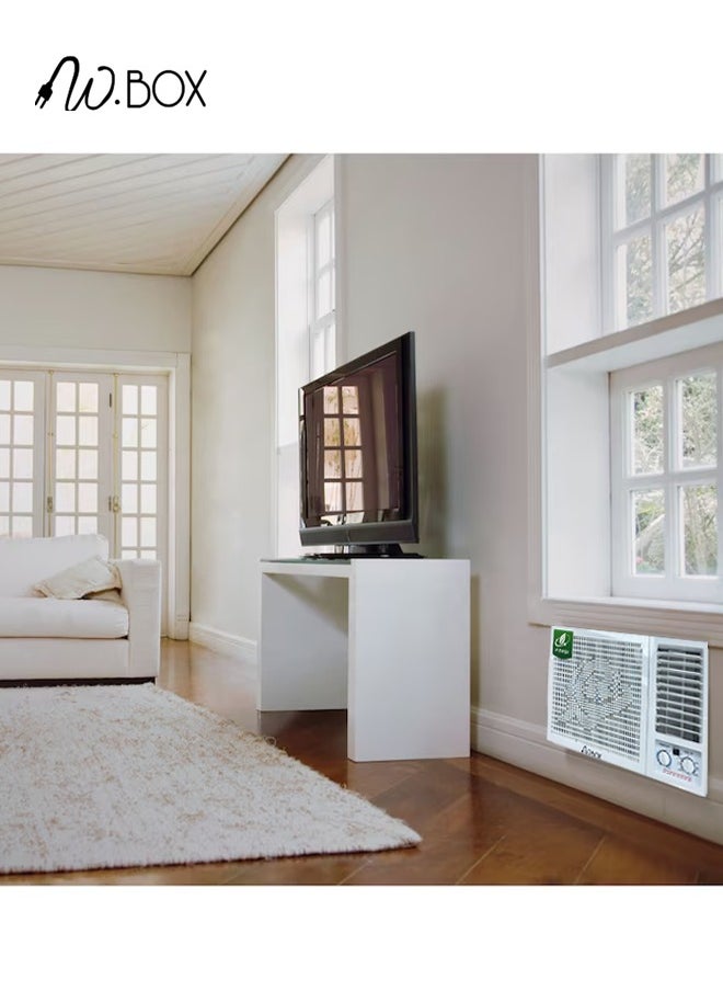 W.BOX - Turbo Window Air Conditioner - 18000 BTU - Cooling Only - White - WBWC19S - Image 1
