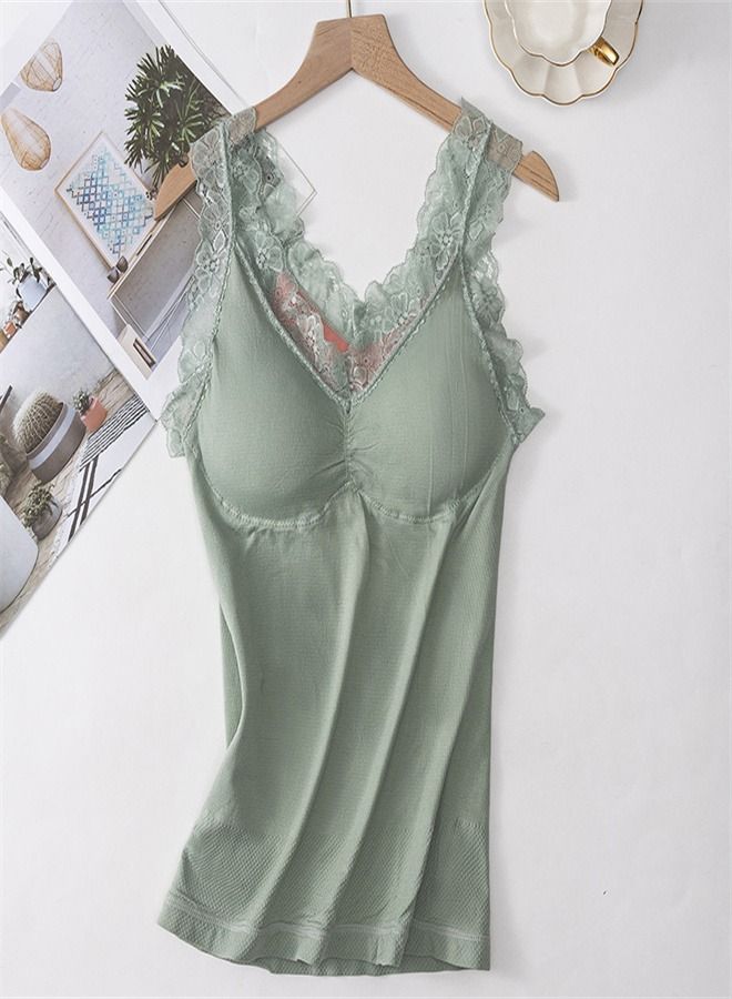 Loquat Body Beautifying Base Vest Green 