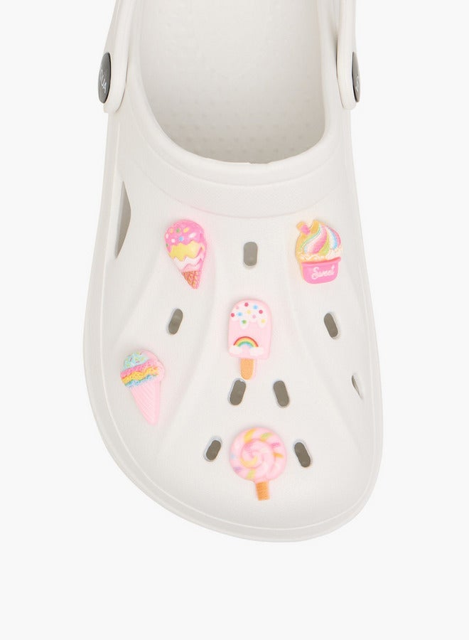 أكوا صنادل بناتي مزينة بحزام خلفي - Image 4