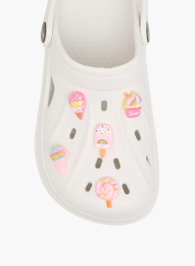 أكوا صنادل بناتي مزينة بحزام خلفي - Image 4