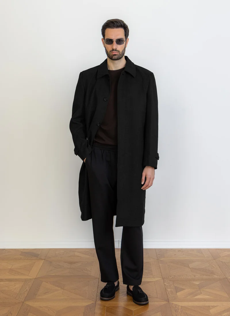 SHAPES WOOL BLEND COAT