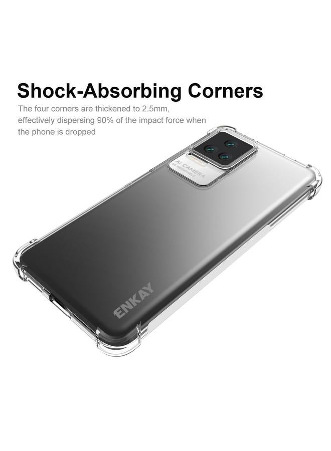 ENKAY Case For Xiaomi Redmi K50 / K50 Pro Clear TPU Shockproof Case - Image 3