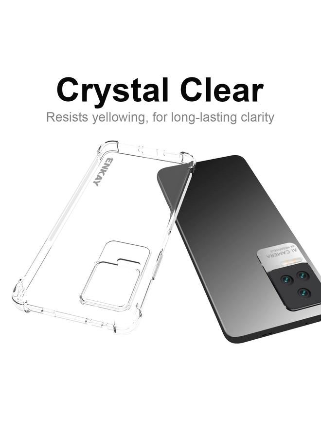ENKAY Case For Xiaomi Redmi K50 / K50 Pro Clear TPU Shockproof Case - Image 2