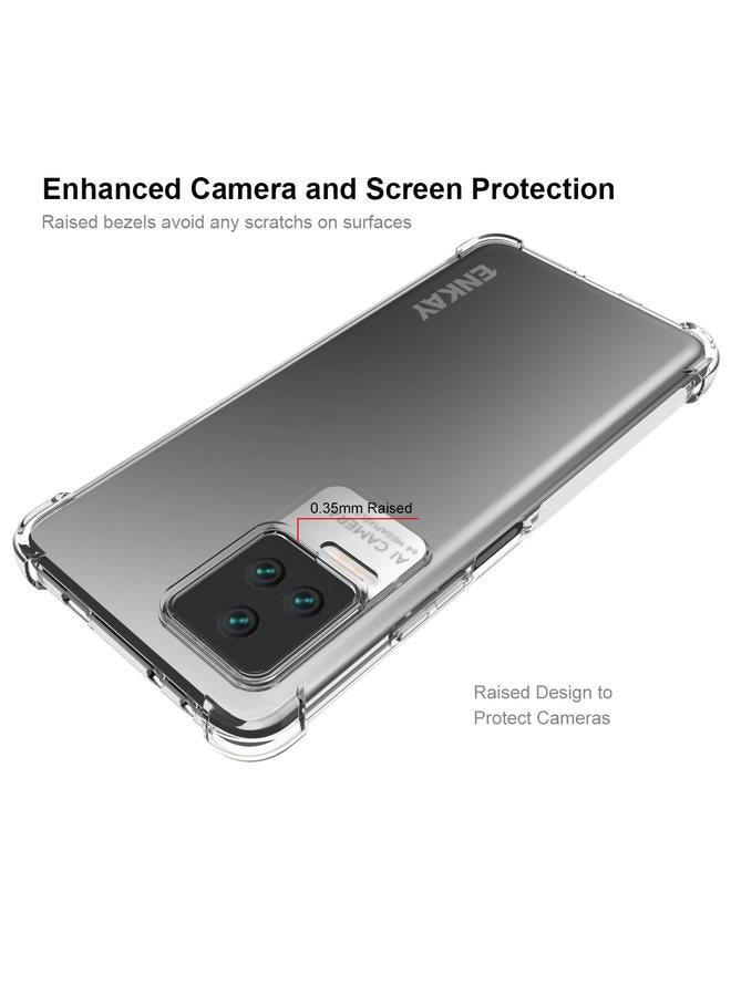 ENKAY Case For Xiaomi Redmi K50 / K50 Pro Clear TPU Shockproof Case - Image 4