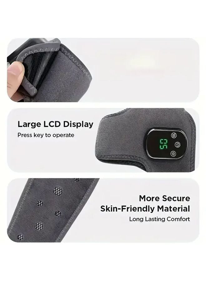 مساج القدم المحمول مع درجة حرارة قابلة للتعديل و3 أوضاع وشاشة LCD وشحن USB - Image 5
