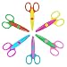 Erewa Paper Edge Scissors Set of 6 Different Patterns Craft Scissors for Teachers Scrapbooking Album Kids Arts - Image 2