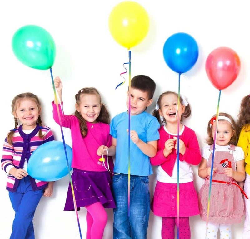 BEISHIDA 500 Yards Rainbow Curling Ribbon Balloon String, Multicolor Balloon Ribbon for Crafts Colorful Crimped Curling Ribbon for Gift Wrapping Party Festival Art Florist Flowers Decoration Supplies - Image 5