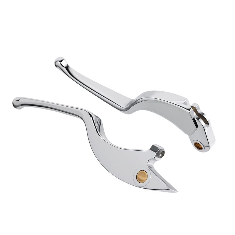 Rudyness Motorcycle Chrome Brake Clutch Levers Replacement for Indian Scout Scout Sixty Scout Bobber ABS 20212023 - Image 2