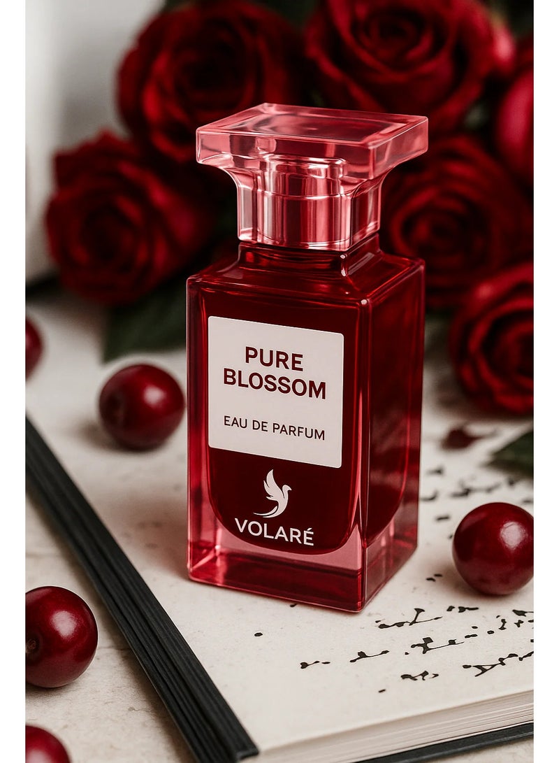 VOLARE Pure Blossom Eau De Parfum for Unisex - 100ml (Inspired by Lost Cherry) - Image 4