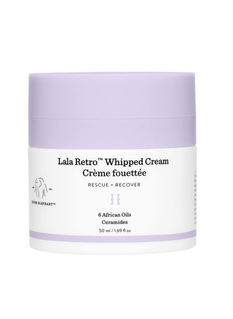 Drunk Elephant Lala Retro Whipped Cream- anti-aging moisturizer for Dry Skin (1. 69 fl oz)