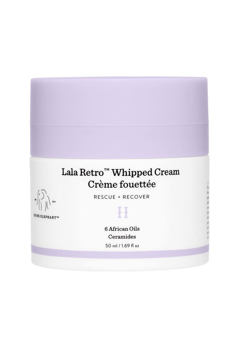 DRUNK ELEPHANT - Drunk Elephant Lala Retro Whipped Cream- anti-aging moisturizer for Dry Skin (1. 69 fl oz) - Image 1