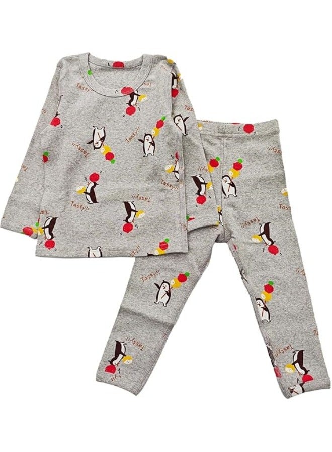 Kids Thermal Underwear Set, Toddler Long Johns Underwear, Children's Long Johns Underwear Base Layers - Image 1