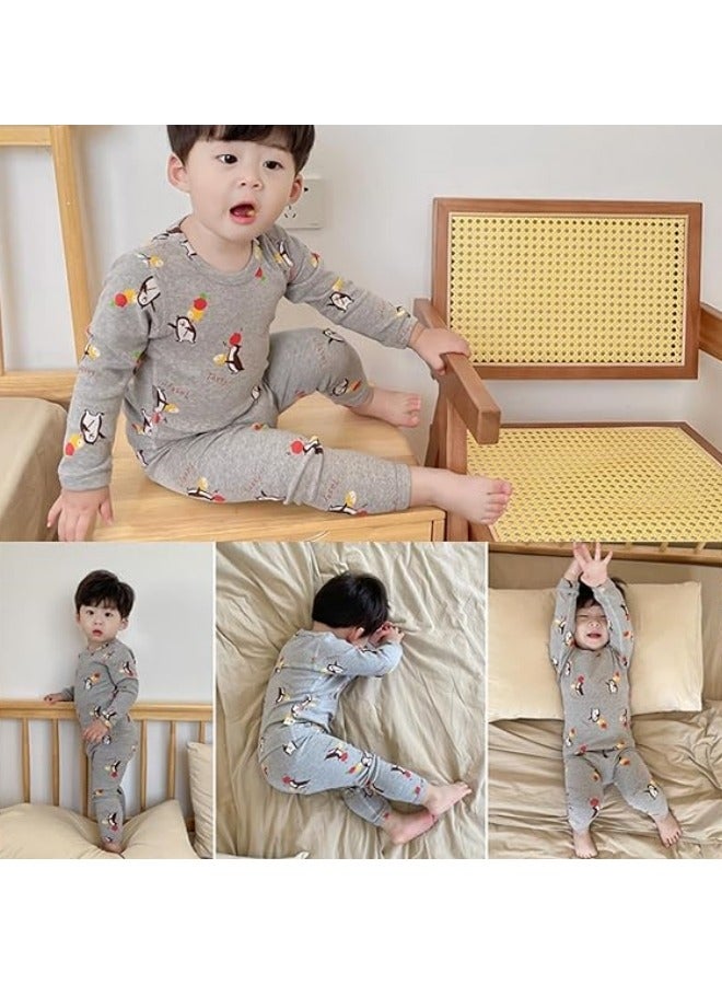 Kids Thermal Underwear Set, Toddler Long Johns Underwear, Children's Long Johns Underwear Base Layers - Image 5