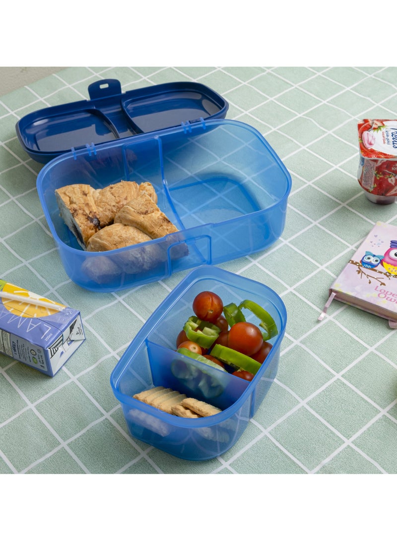 Banana Lunch Box 1.8 L with splitter - Blue - Image 4