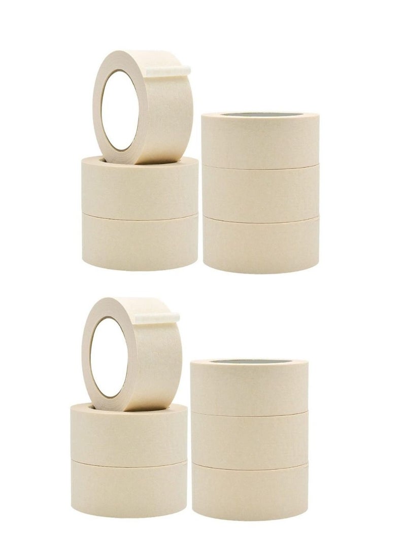 Libra Heavy Duty Masking Tape (Ivory 3in x 30 Yard) Pack of 12  - Image 1