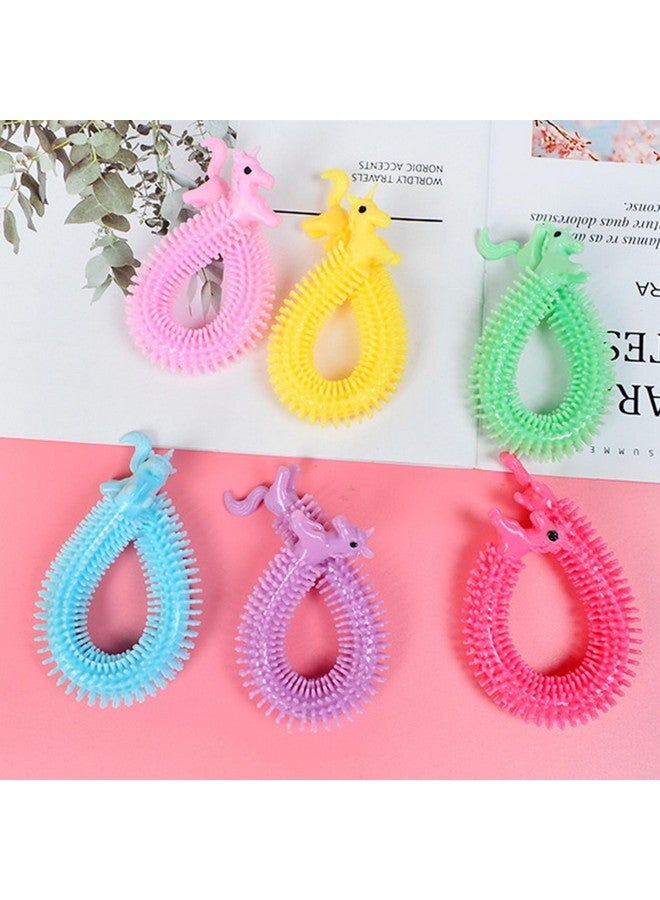 Chocozone Strechy Unicorn Bracelet Anxiety Stress Relief Toys Squishy And Squeeze Toys For Kids Return Gifts (Pack Of 10)  - Image 5