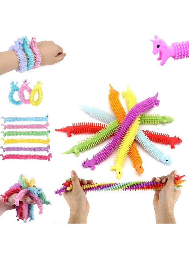 Chocozone Strechy Unicorn Bracelet Anxiety Stress Relief Toys Squishy And Squeeze Toys For Kids Return Gifts (Pack Of 10)  - Image 1
