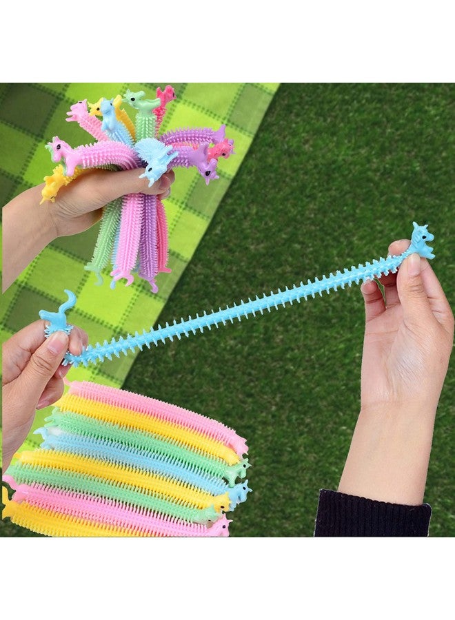 Chocozone Strechy Unicorn Bracelet Anxiety Stress Relief Toys Squishy And Squeeze Toys For Kids Return Gifts (Pack Of 10)  - Image 4