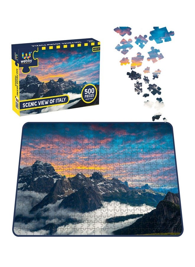 Webby Scenic View of Italy Jigsaw Puzzle, 500 Pieces - Image 3