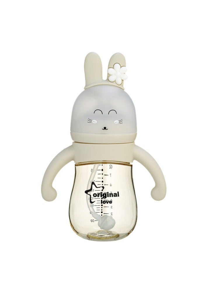 Baby Anti-Flatulent Wide Diameter PPSU Bottle, Baby Pipette Bottle, Children and Maternal Products - Image 1