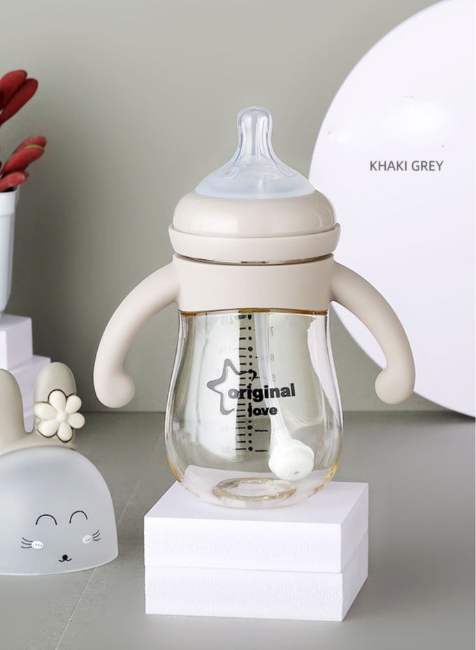 Baby Anti-Flatulent Wide Diameter PPSU Bottle, Baby Pipette Bottle, Children and Maternal Products - Image 2