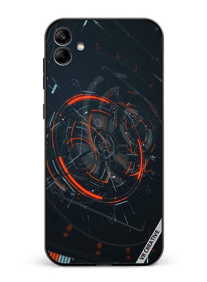 VR CREATIVE Protective Case Cover For Samsung Galaxy A04 Tech Design Multicolour - Image 1