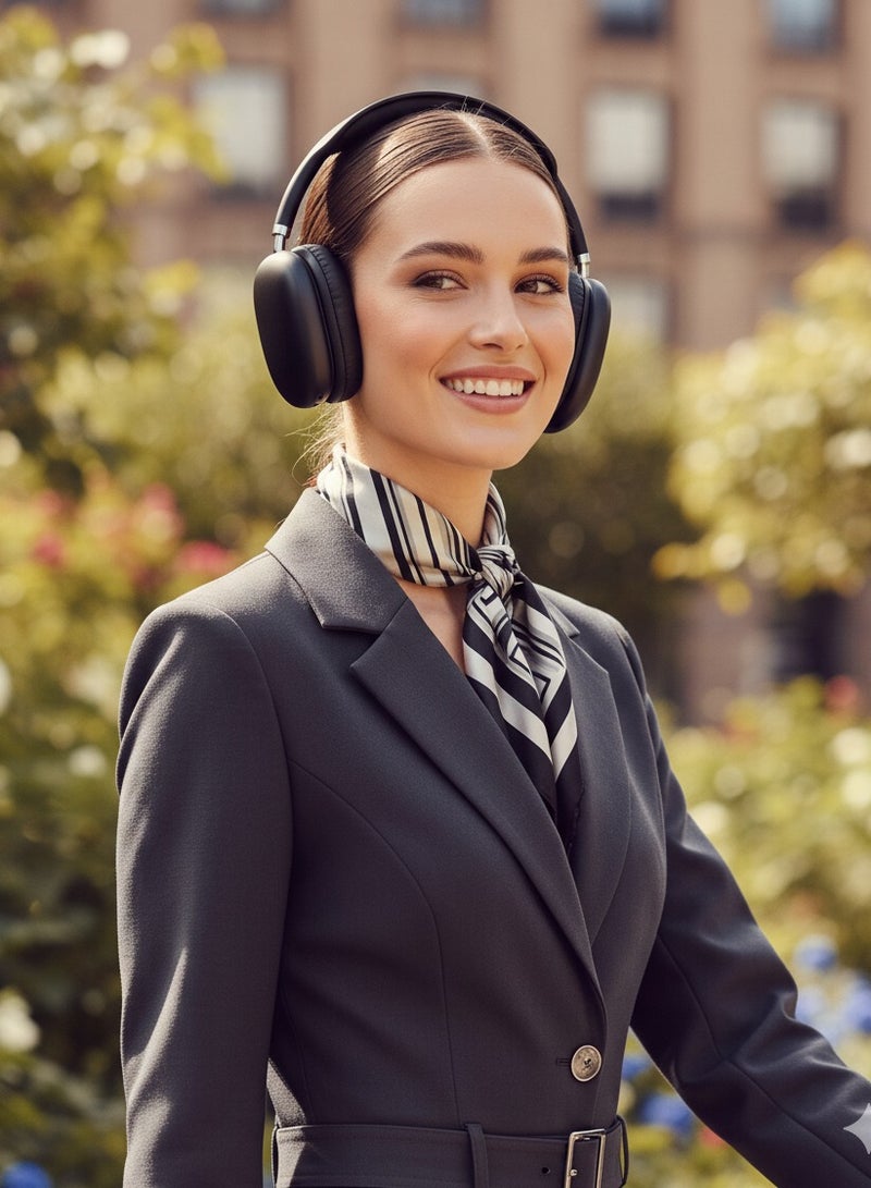 PRO MAX 5 Wireless Stereo Surround Bass Headphone Headset Support TF Card - Image 2