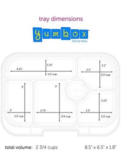 Yumbox Original Leakproof Bento Lunch Box Container For Kids Sunburst Yellow  - Image 4