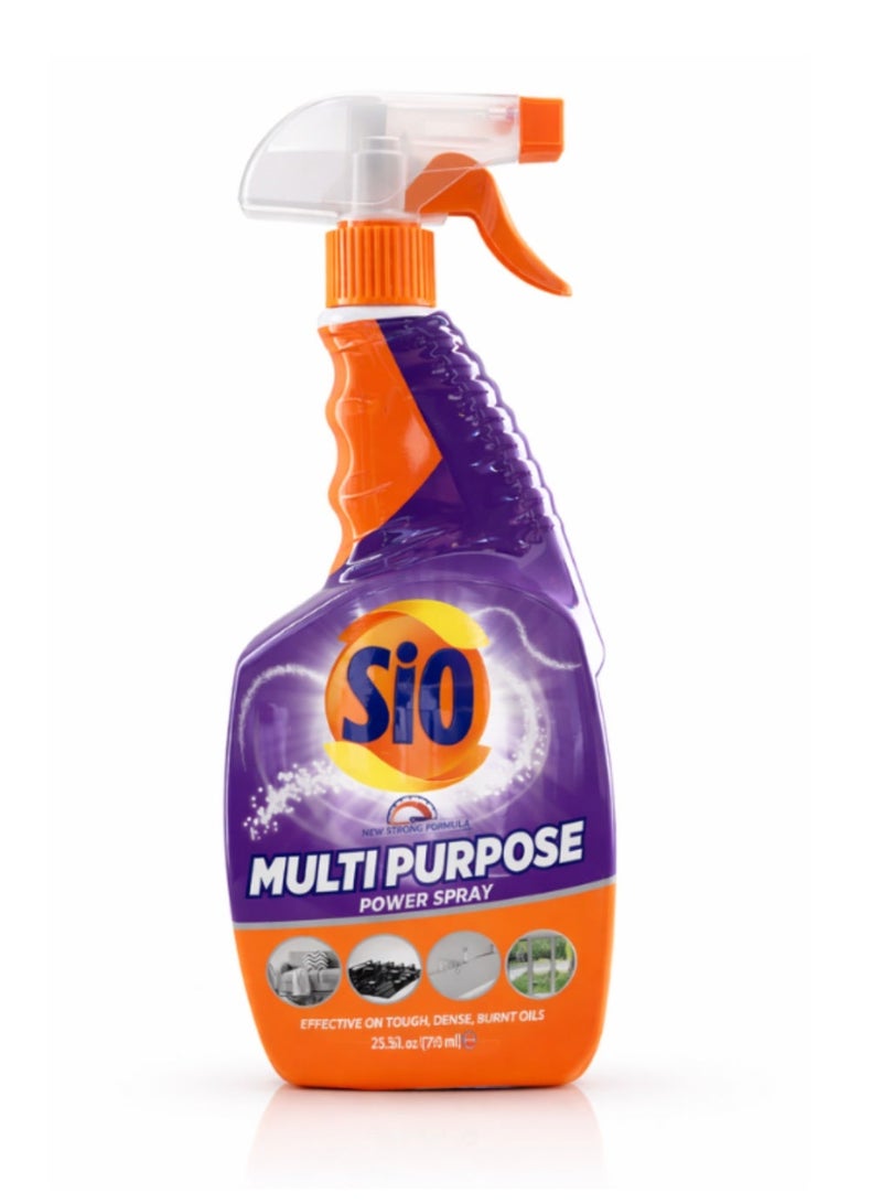 SIO Multi-Purpose Power Spray 750ml – Heavy Duty Cleaning & Degreasing Formula - Image 1