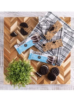 Quest Quest Protein Bar Cookies Cream 60g Pack Of 12  - Image 5