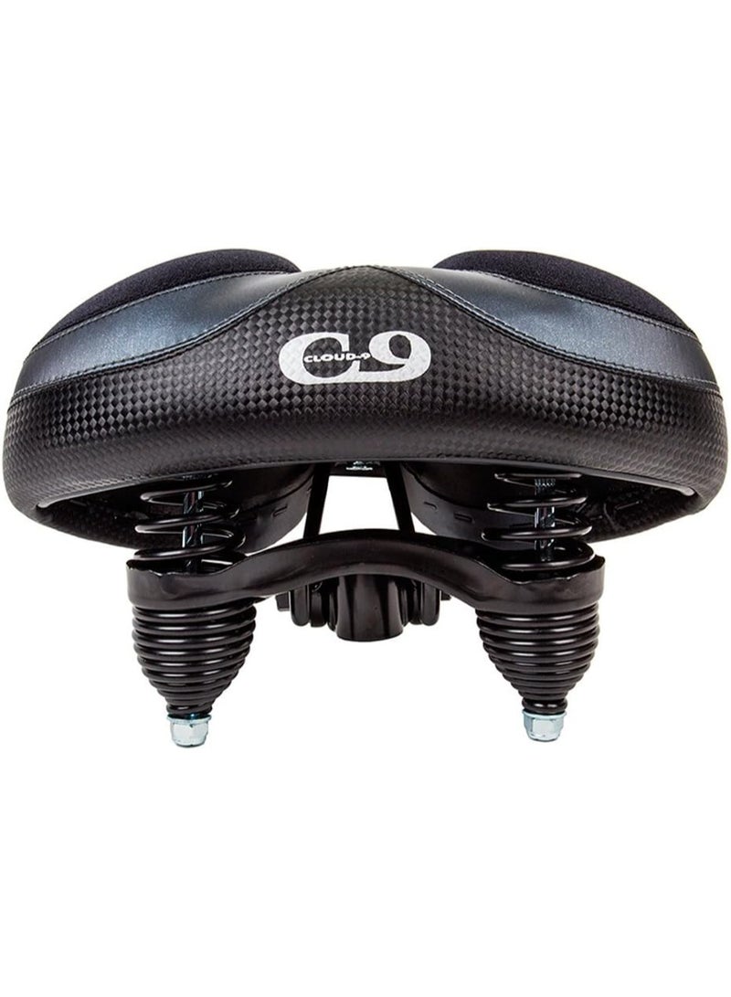 Cloud-9 Cloud-9 Cruiser Select Saddle, 10.5" x 10.75", Black Lycra Top - Image 2