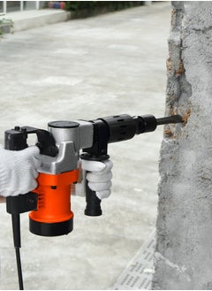LAWAZIM Pro7 Demolition Hammer with Plastic Case -1300W- Portable High Impact Electric Jack Hammer to Break and Demolish - for Building Concrete Bricks Tiles Walls Floor Chipping Renovation and Construction  - Image 3