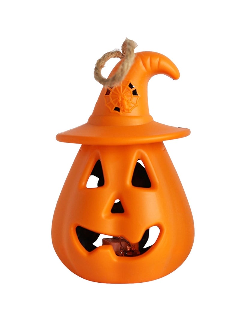 Highland 1 Piece Double Sided Pumpkin Skull Halloween LED Hanging Light - Image 2