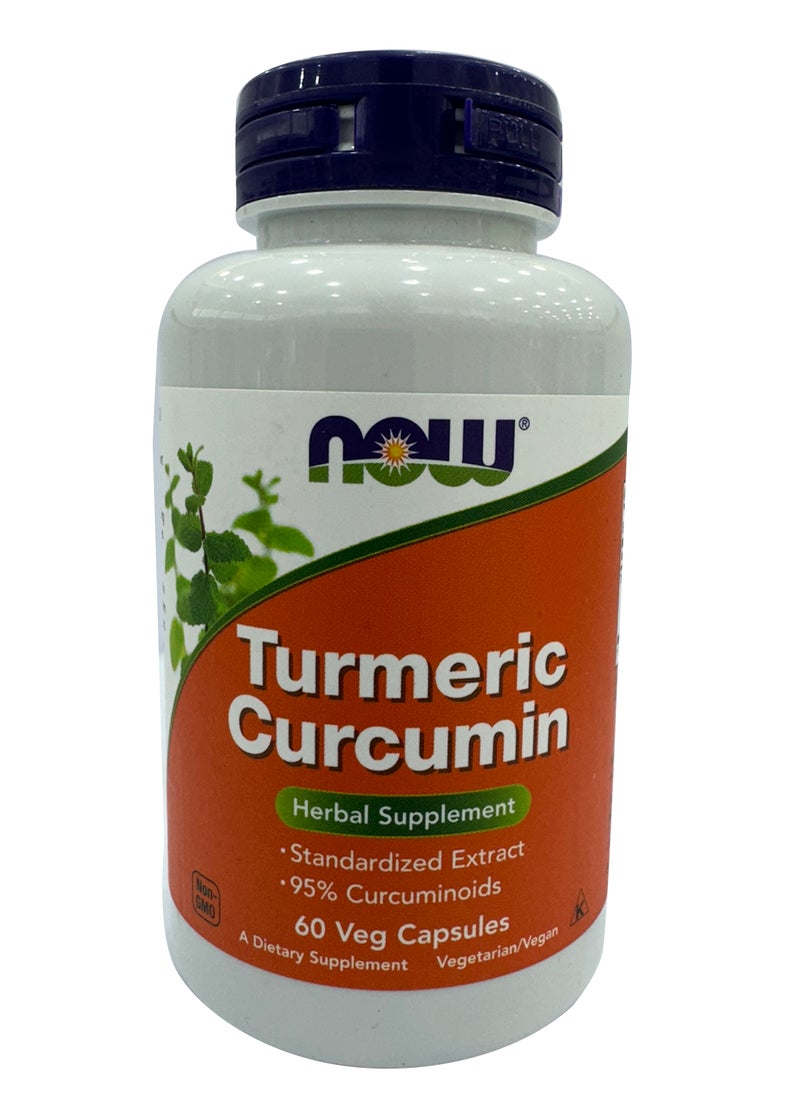 now Curcumin 665Mg 60'S Caps 