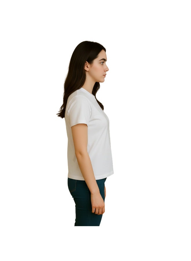 UAE Celebrating National Day Printed Adult Round Neck T-Shirt for Women - Image 5