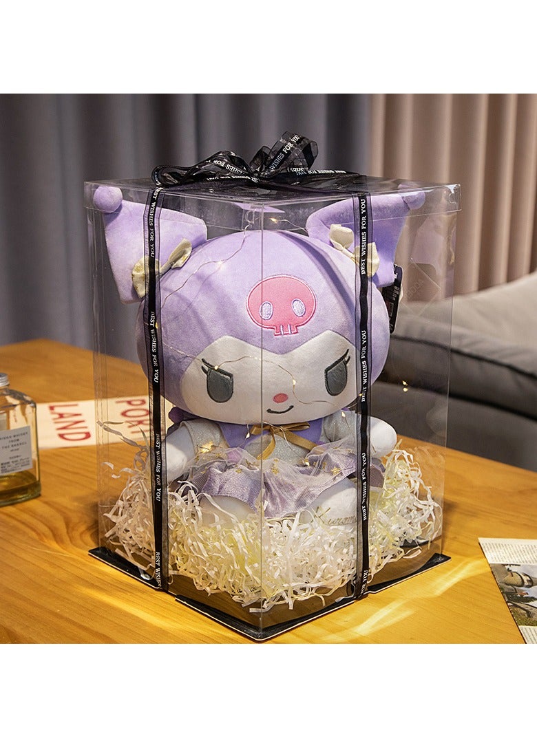 general Platinum Series Kulomi Doll Plush Toy Melody KT Cat Big Eared Dog Doll Girl Valentine's Day Birthday Gift Box Set (35cm) - Image 2