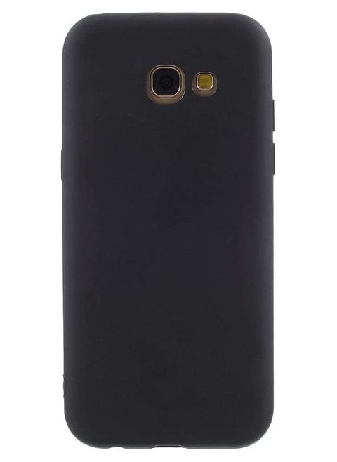 Samsung galaxy A5 (2017) SM-A520 - Matte Anti-fingerprint TPU Phone Case -Black