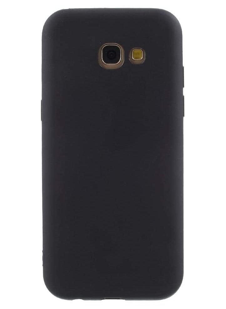 Samsung galaxy A5 (2017) SM-A520 - Matte Anti-fingerprint TPU Phone Case -Black