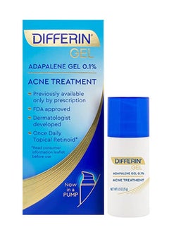 Differin Gel for Acne Treatment 0.1% Adapalene Pump 15g