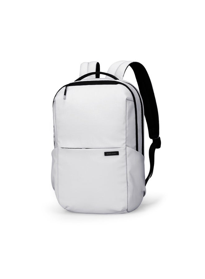 Mark Ryden MR1106 White Light Line Series Backpack – Ultra Lightweight 0.74kg, Fits 15.6” Laptop & Tablet, Water-Resistant Oxford Fabric, YKK Zipper, Adjustable Straps - Image 1