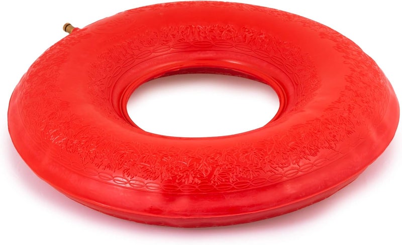 Inflatable Donut Cushion - For Tailbone Pain, Hemorrhoids, Sciatica - Relief Cushion For Office Chair, Car, Seats, Travel, Wheelchair