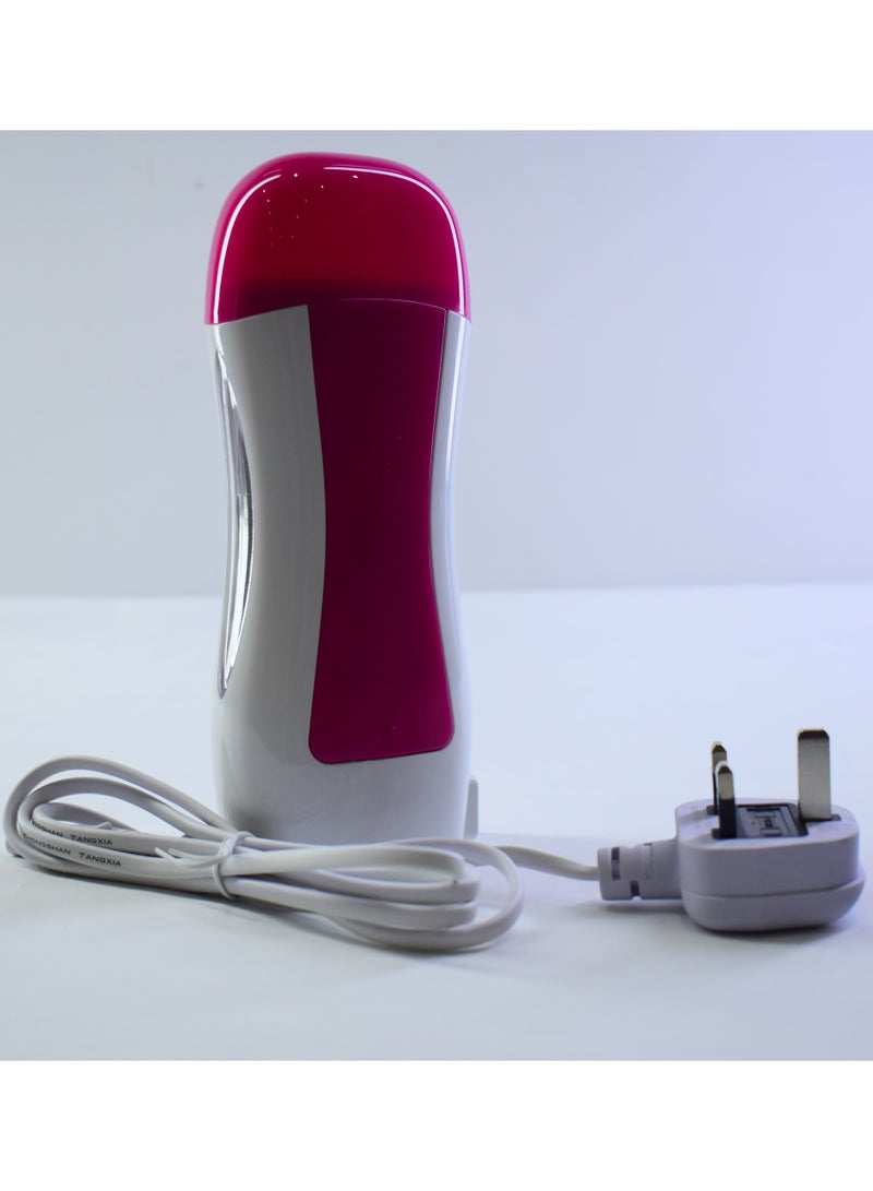 A special golden set containing Italian honey roll wax with a special electrical device in the melting process and contains a special oil after hair removal Natural extraction of roses Economic group - Image 4