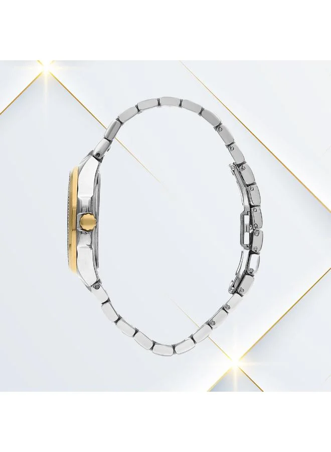 بيفرلي هيلز بولو كلوب Beverly Hills Polo Club BP3320X.230 Women's Analog Display Watch & Metal Strap Silver