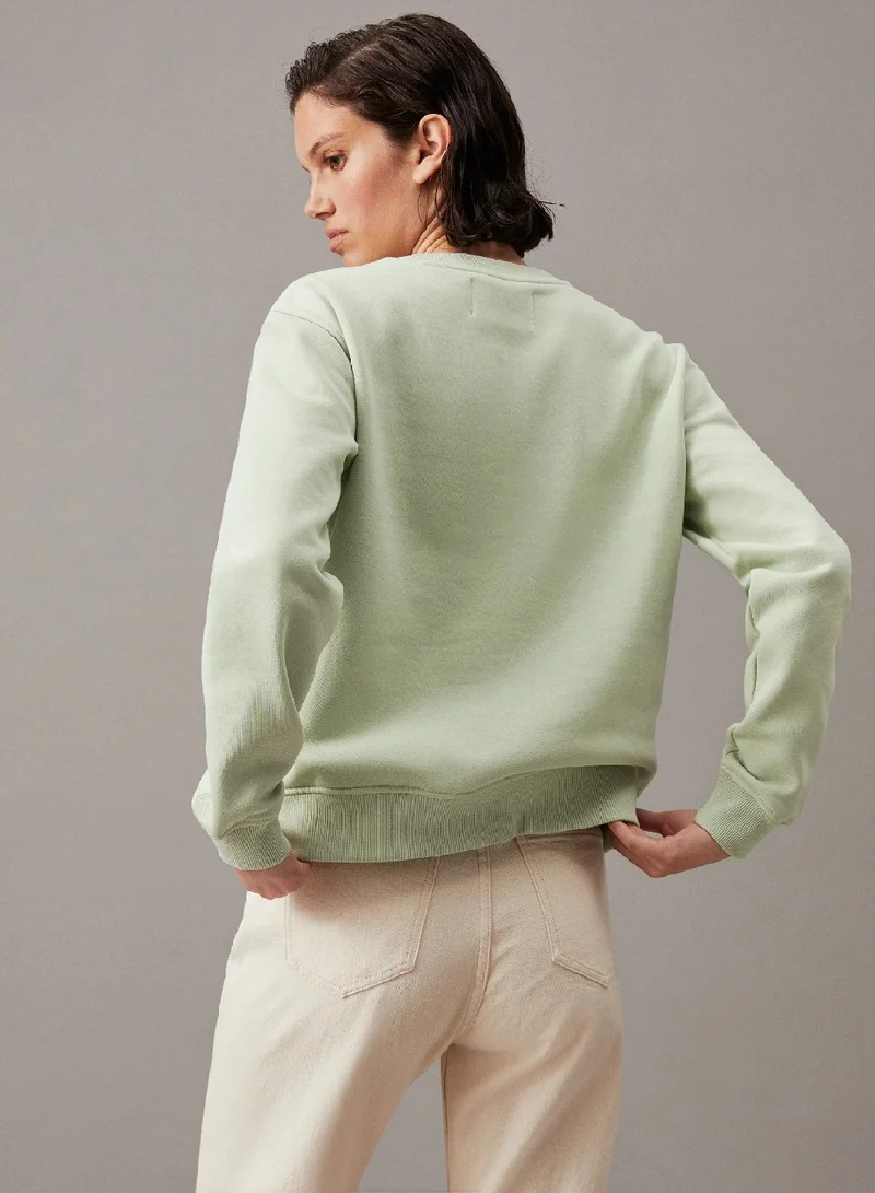 Calvin Klein Jeans Cotton Terry Sweatshirt