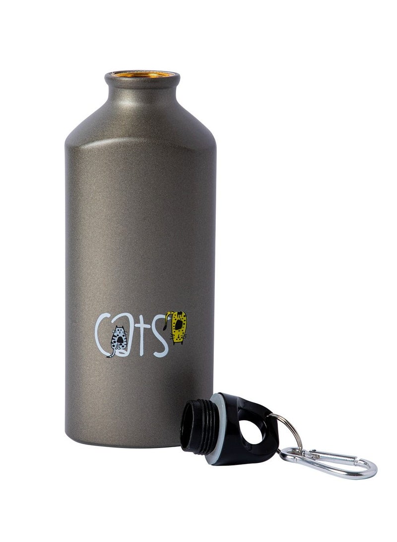 Biggdesign Biggdesign Cats Aluminum Water Bottle, 600ML - Image 4