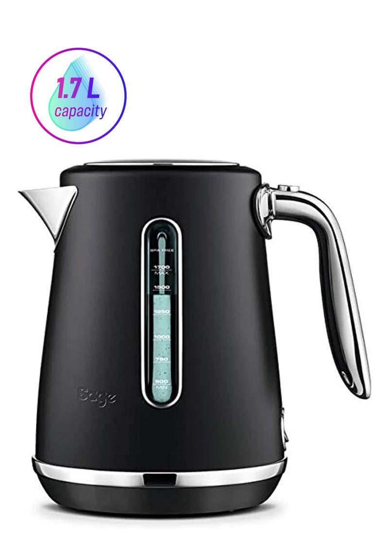 Sage - Sage - The Soft Top Luxe - 1.7L Quiet and Cordless Kettle with Splash Proof Lid, Black Truffle- UAE Version, 2 Year Manufacturer Warranty - Image 1